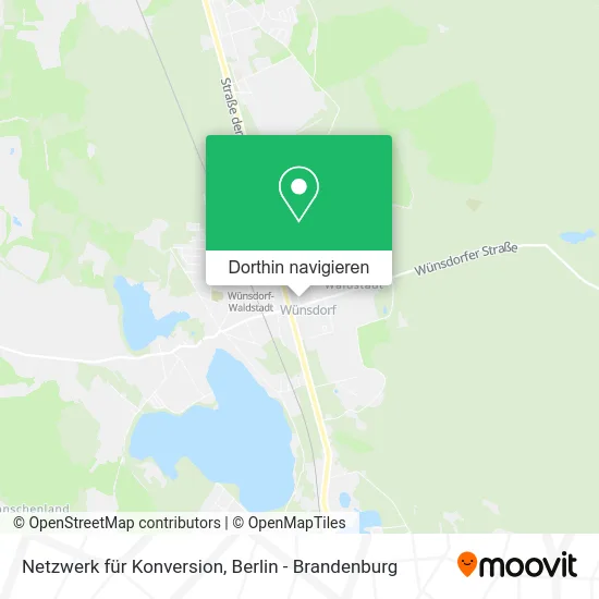 Netzwerk für Konversion Karte