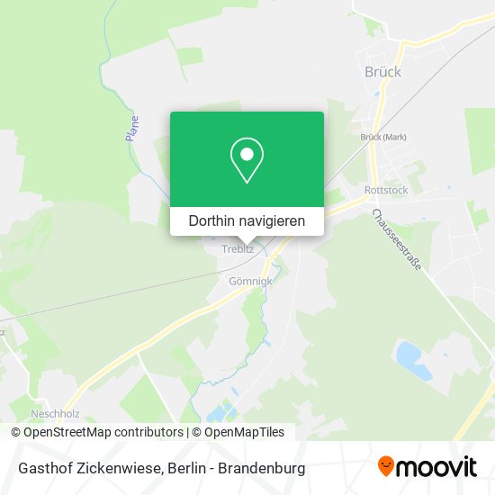 Gasthof Zickenwiese Karte