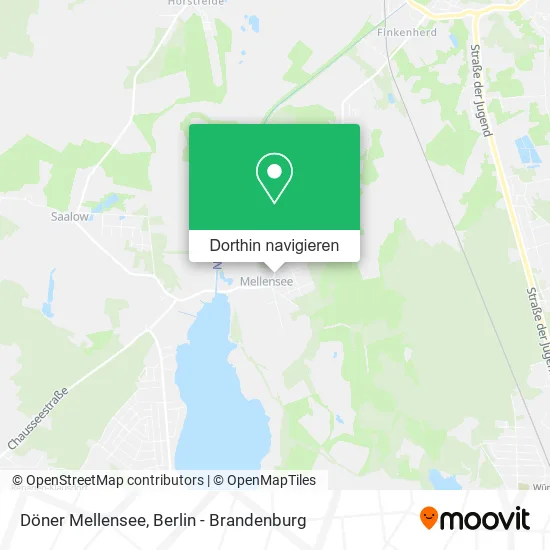 Döner Mellensee Karte