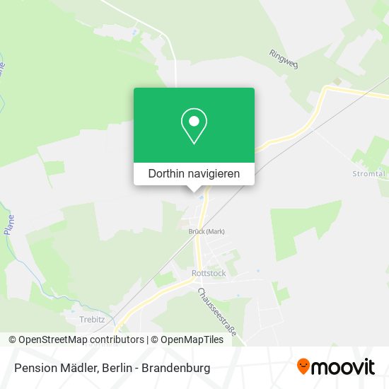Pension Mädler Karte