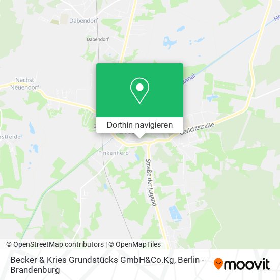 Becker & Kries Grundstücks GmbH&Co.Kg Karte