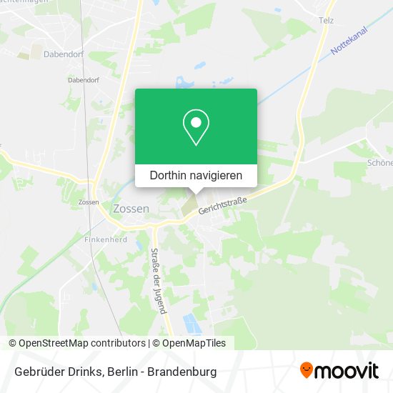 Gebrüder Drinks Karte