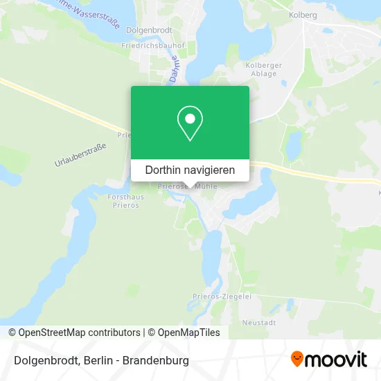 Dolgenbrodt Karte