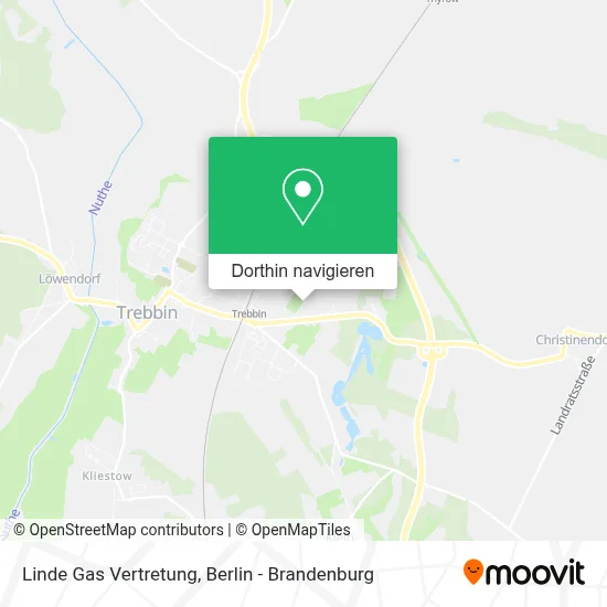 Linde Gas Vertretung Karte