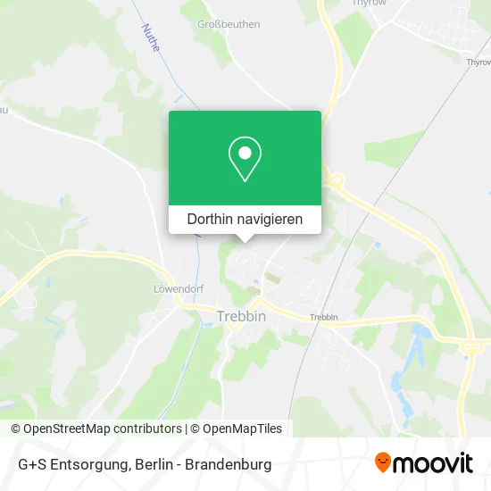 G+S Entsorgung Karte
