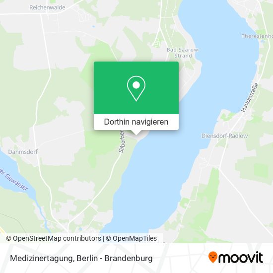 Medizinertagung Karte