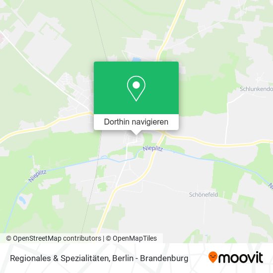Regionales & Spezialitäten Karte