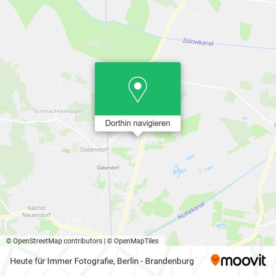 Heute für Immer Fotografie Karte