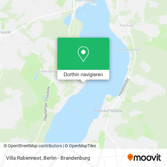 Villa Rabennest Karte