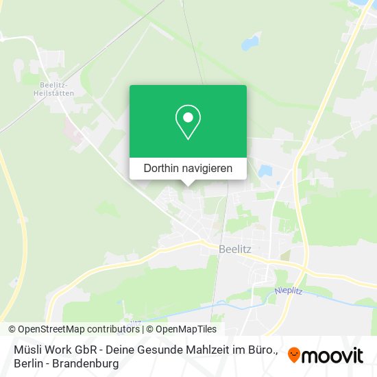 Müsli Work GbR - Deine Gesunde Mahlzeit im Büro. Karte