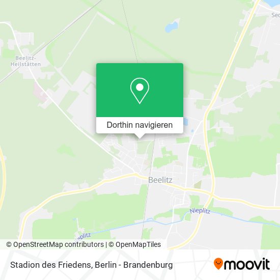 Stadion des Friedens Karte