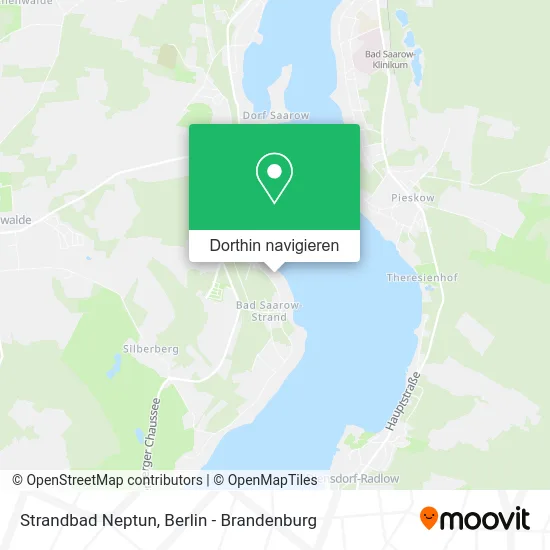 Strandbad Neptun Karte