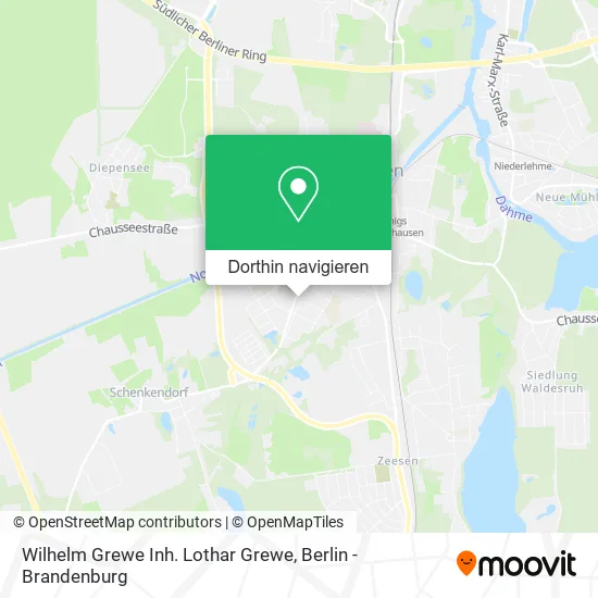 Wilhelm Grewe Inh. Lothar Grewe Karte