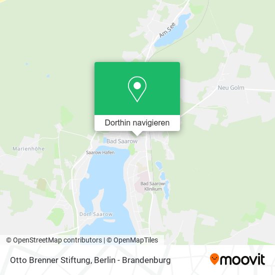 Otto Brenner Stiftung Karte