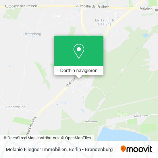 Melanie Fliegner Immobilien Karte