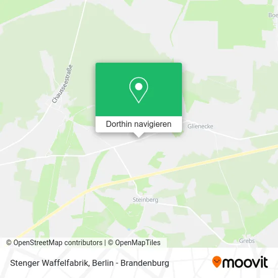 Stenger Waffelfabrik Karte