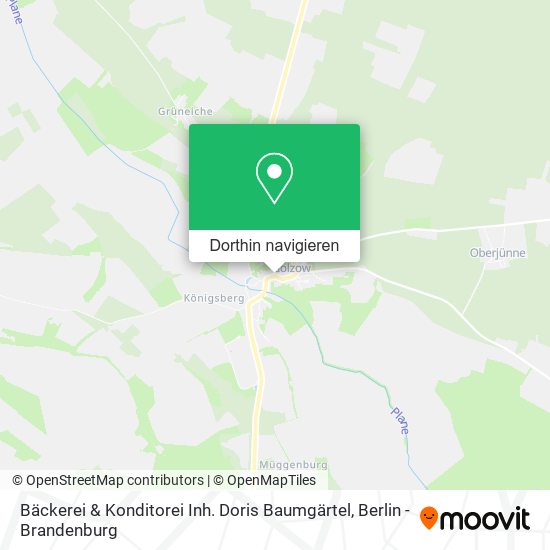 Bäckerei & Konditorei Inh. Doris Baumgärtel Karte