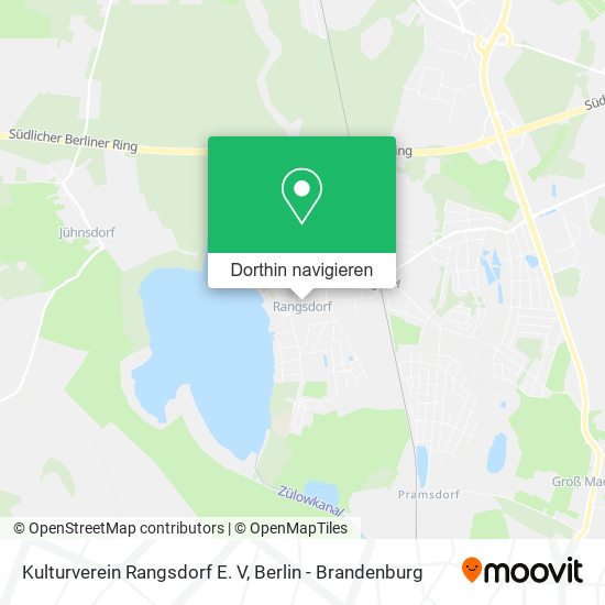 Kulturverein Rangsdorf E. V Karte