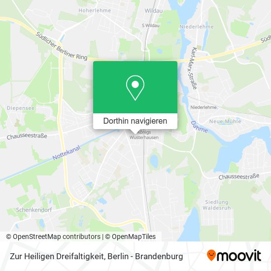 Zur Heiligen Dreifaltigkeit Karte