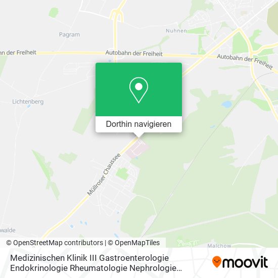 Medizinischen Klinik III Gastroenterologie Endokrinologie Rheumatologie Nephrologie Infektiologie K Karte