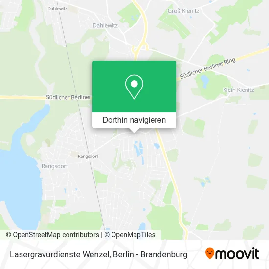 Lasergravurdienste Wenzel Karte