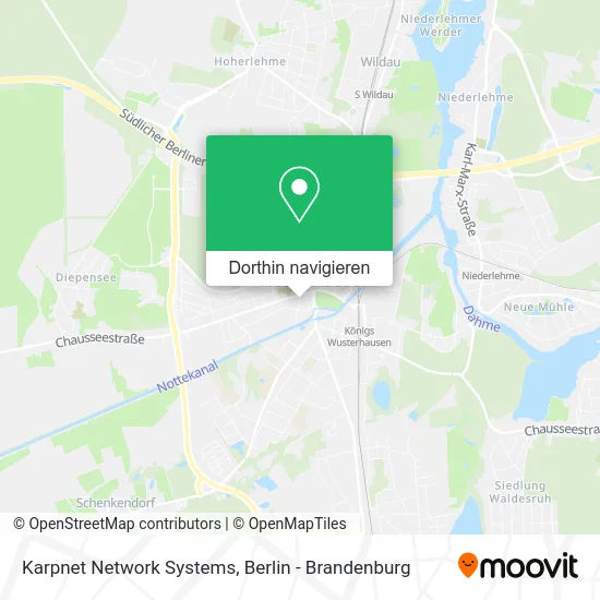 Karpnet Network Systems Karte