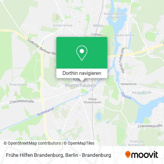 Frühe Hilfen Brandenburg Karte