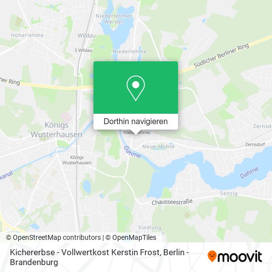 Kichererbse - Vollwertkost Kerstin Frost Karte