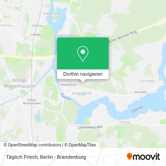 Täglich Frisch Karte