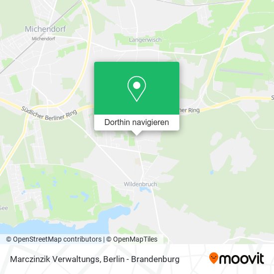 Marczinzik Verwaltungs Karte