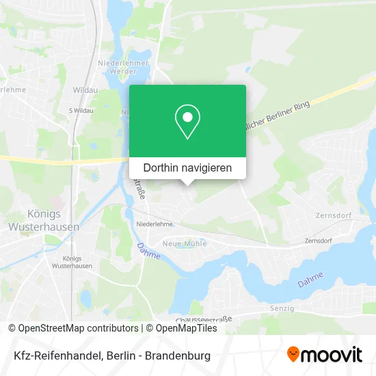 Kfz-Reifenhandel Karte