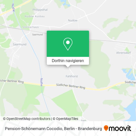 Pension-Schönemann Cocodio Karte