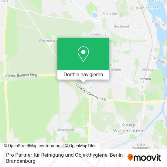 Pro Partner für Reinigung und Objekthygiene Karte