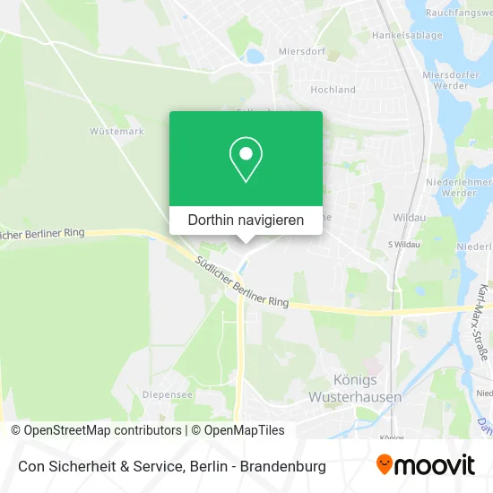 Con Sicherheit & Service Karte