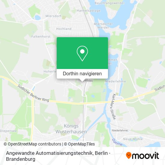 Angewandte Automatisierungstechnik Karte