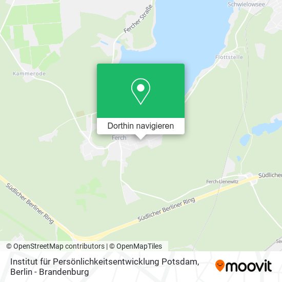 Institut für Persönlichkeitsentwicklung Potsdam Karte
