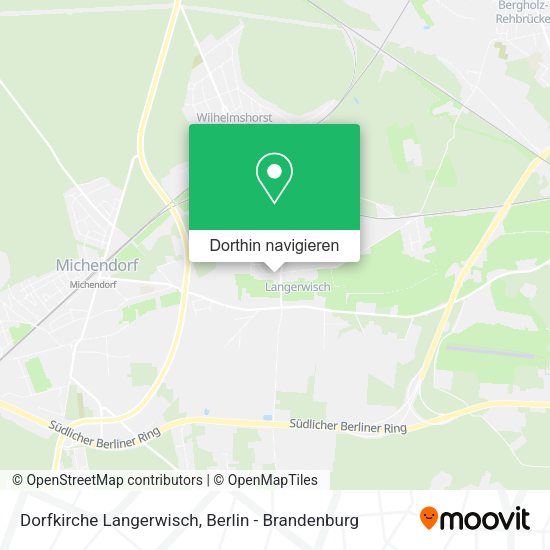 Dorfkirche Langerwisch Karte