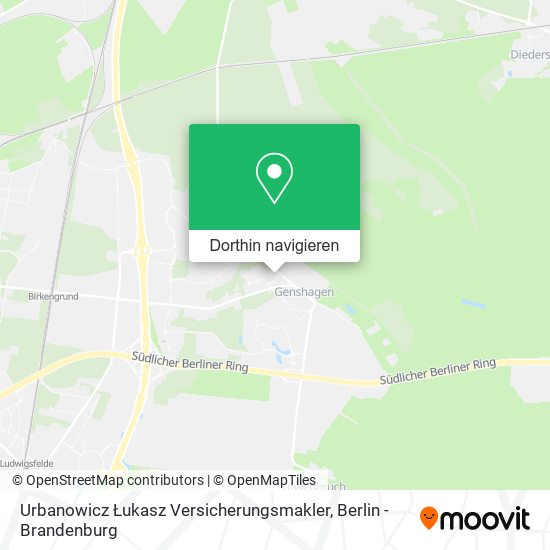 Urbanowicz Łukasz Versicherungsmakler Karte