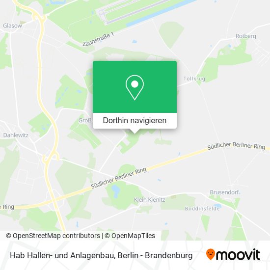 Hab Hallen- und Anlagenbau Karte