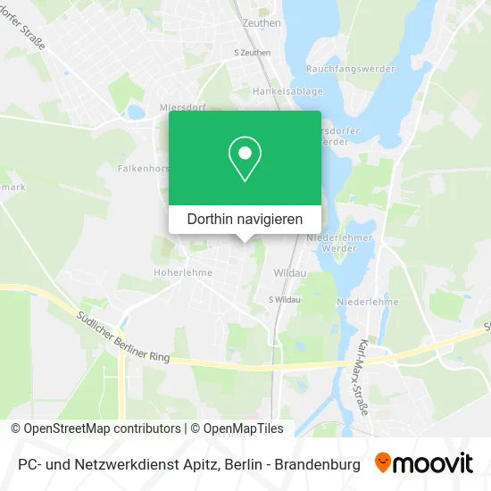 PC- und Netzwerkdienst Apitz Karte