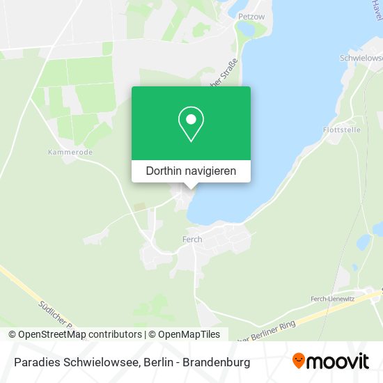 Paradies Schwielowsee Karte