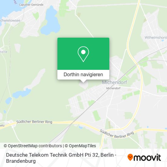 Deutsche Telekom Technik GmbH Pti 32 Karte