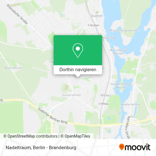 Nadeltraum Karte