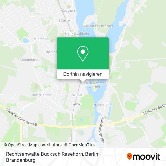 Rechtsanwälte Bucksch Rasehorn Karte