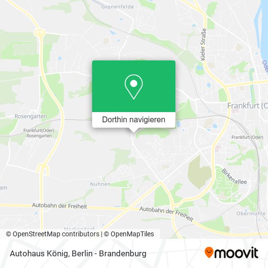 Autohaus König Karte