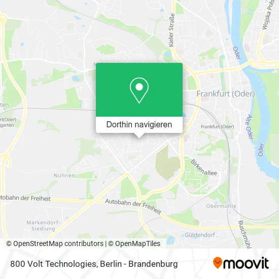 800 Volt Technologies Karte