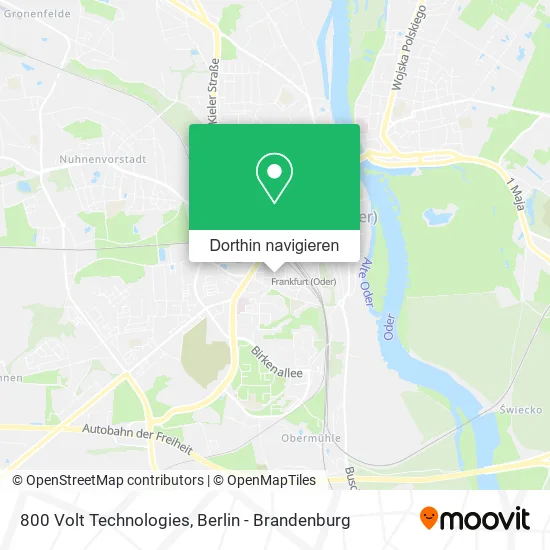 800 Volt Technologies Karte