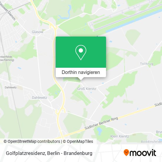 Golfplatzresidenz Karte