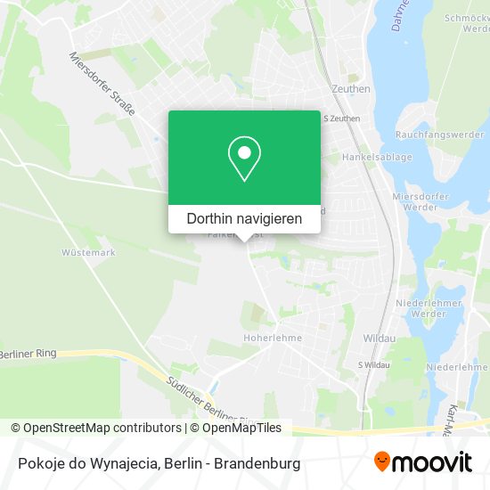 Pokoje do Wynajecia Karte