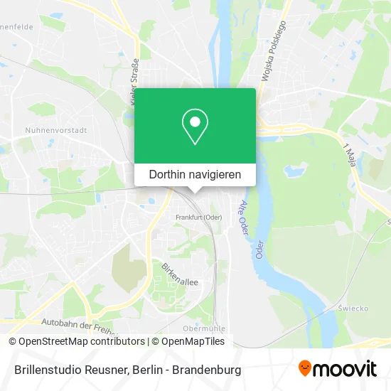 Brillenstudio Reusner Karte